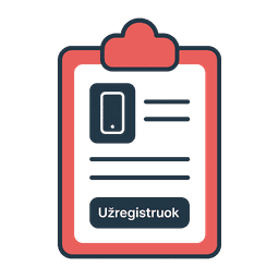 Įrenginio registravimas