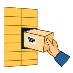 Siuntimas per kurjerį ar paštomatą