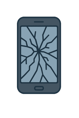 Smarkiai sudužę, sulinkę ar po kritimo nebeveikiantys įrenginiai