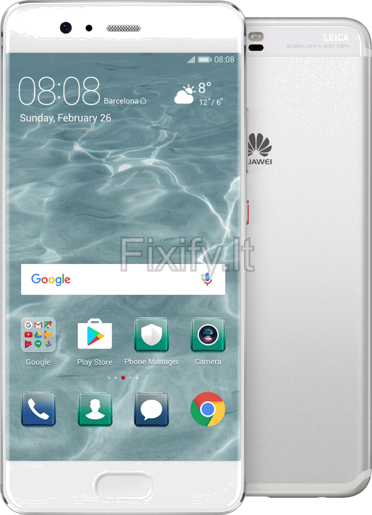 Huawei P10 remonto kainos