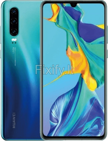 Huawei P30 remonto kainos