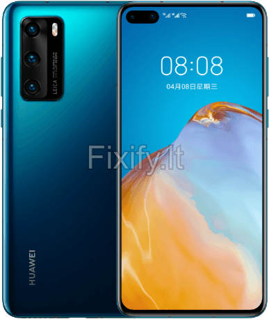 Huawei P40 remonto kainos