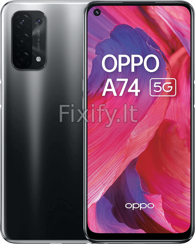 Oppo A74 5G phone image