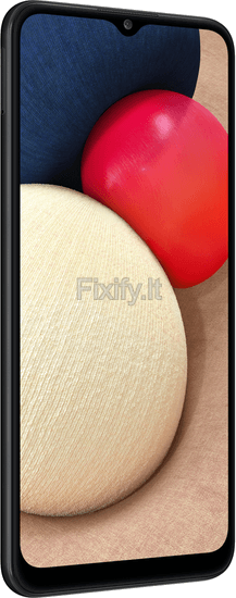 Samsung Galaxy A02s remonto kainos