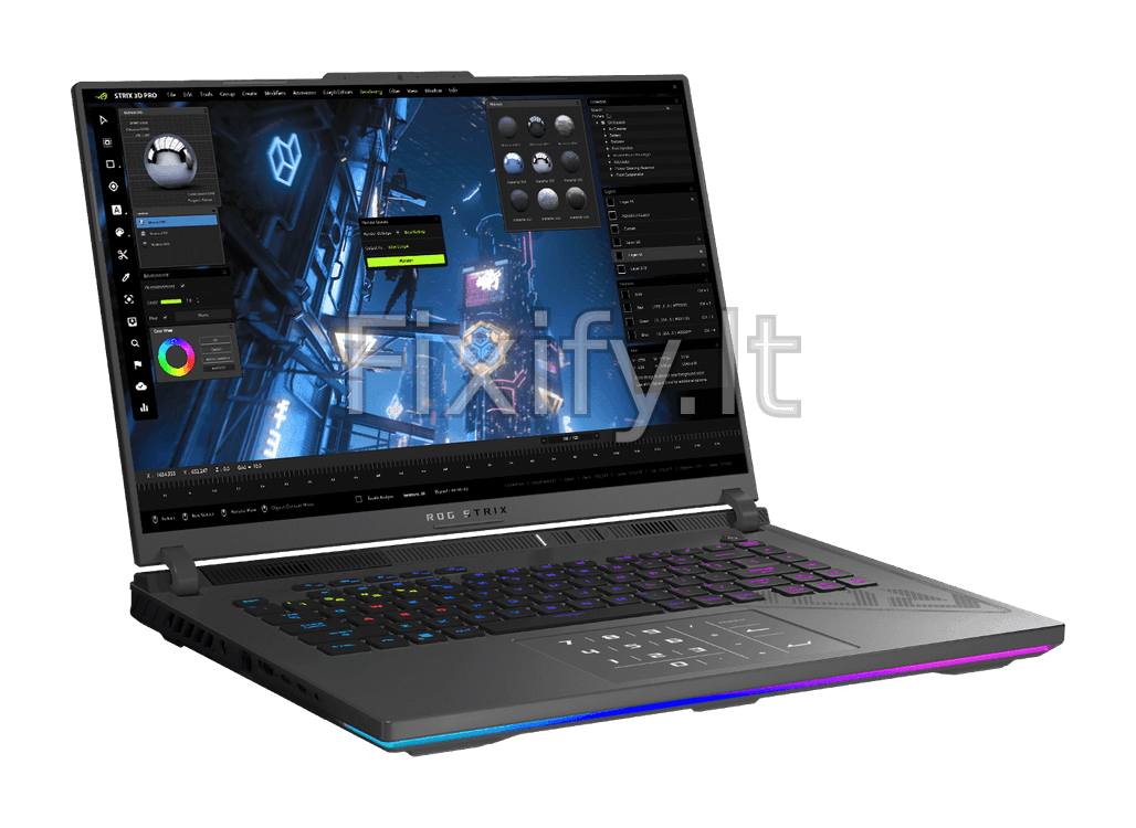 Asus ROG Strix G16 computer repair