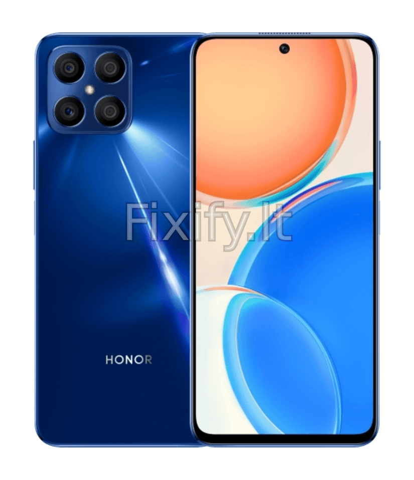 Honor X8 telefono nuotrauka