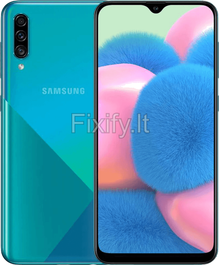 Samsung A30 2019 telefono nuotrauka