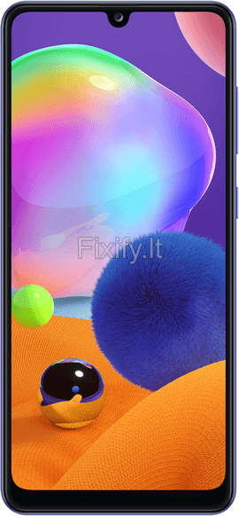 Samsung A31 2020 telefono nuotrauka
