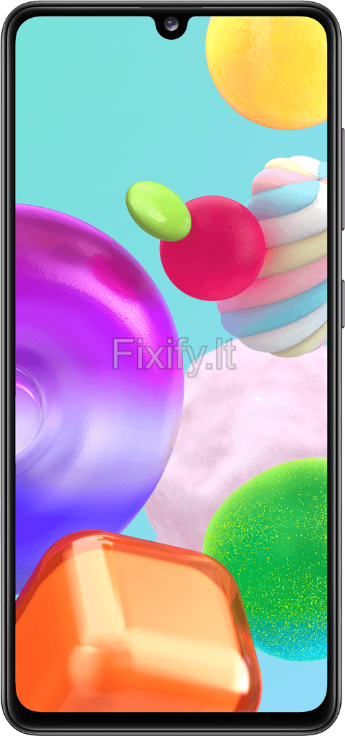Samsung A41 telefono nuotrauka