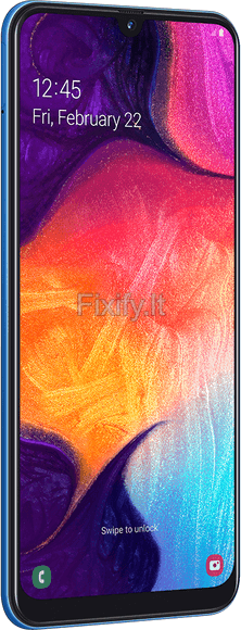 Samsung A50 telefono nuotrauka