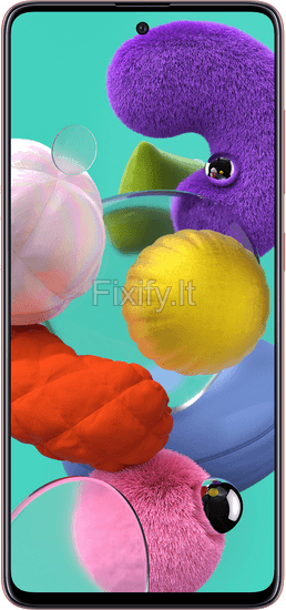 Samsung A51 telefono nuotrauka