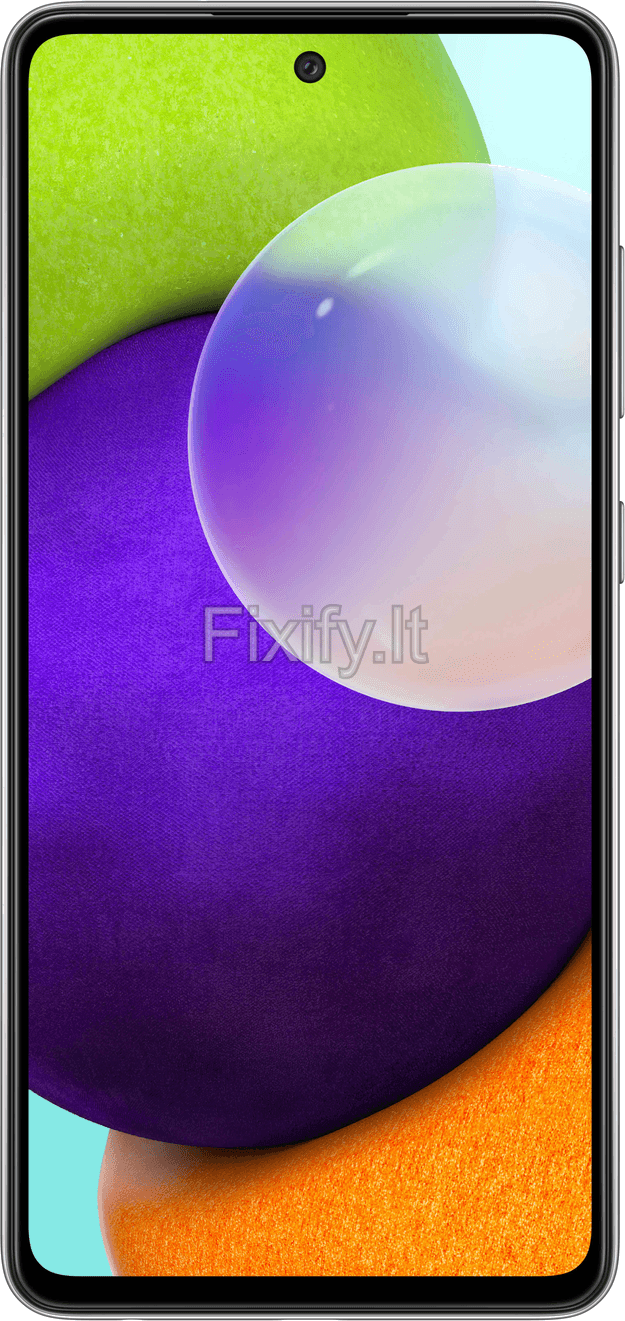 Samsung A52 telefono nuotrauka