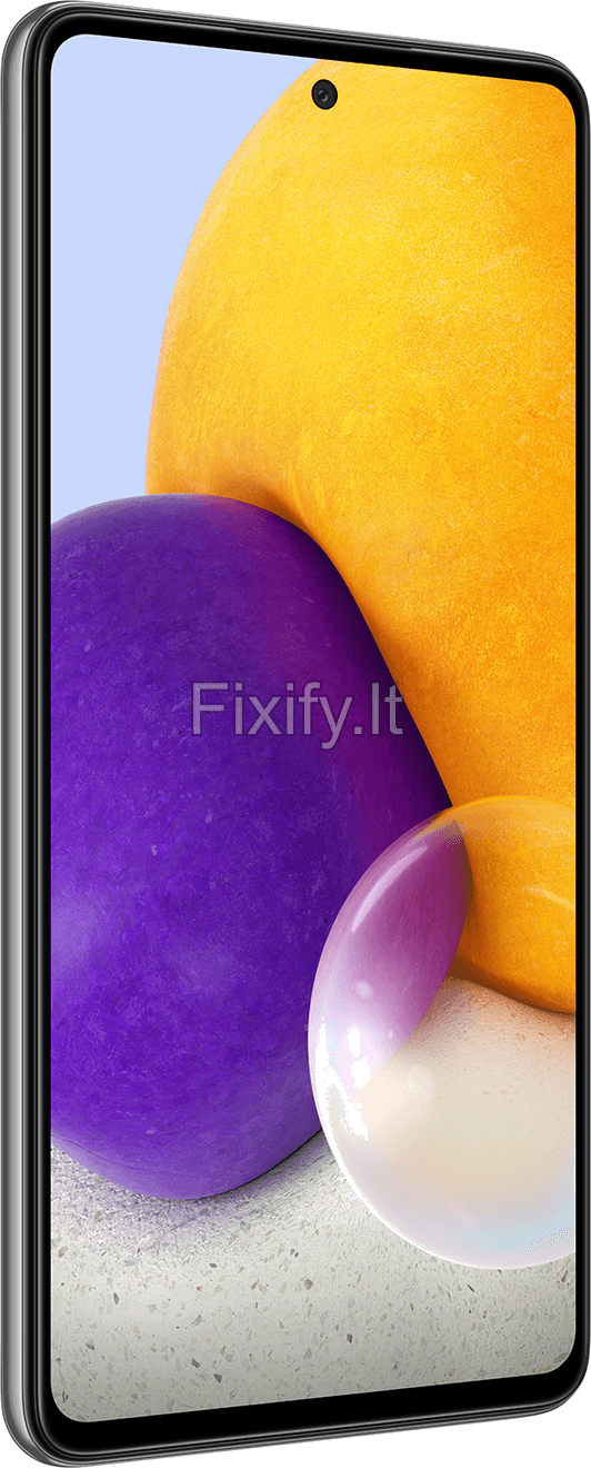 Samsung A72 telefono nuotrauka