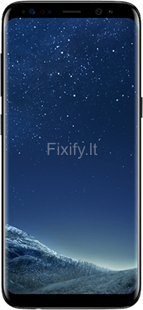 Samsung S8 telefono nuotrauka