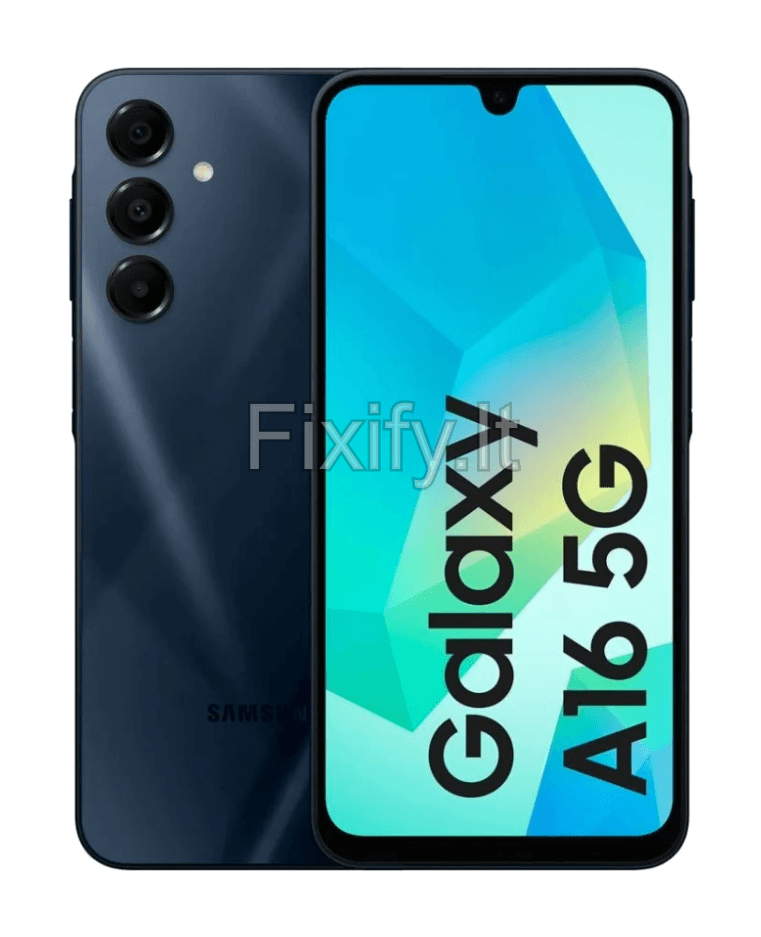 Samsung A16 telefono nuotrauka